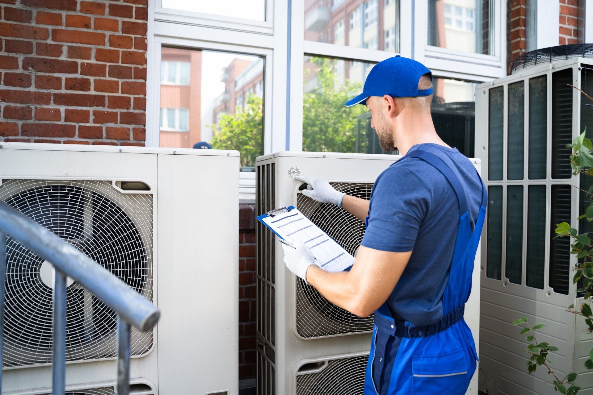 BMJ Inspection HVAC Services Benton technician