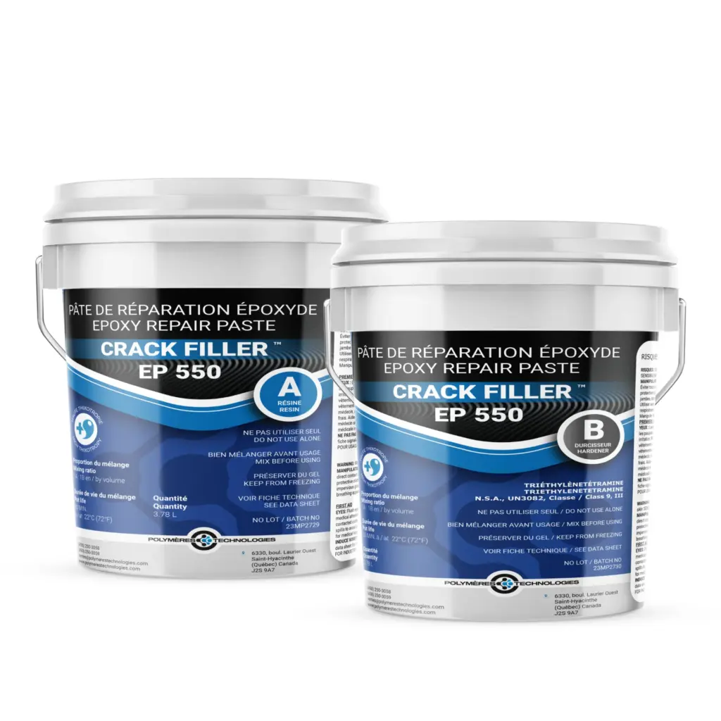 Concrete Epoxy Crack Filler and Sealer CRACK FILLER EP550 7.56L