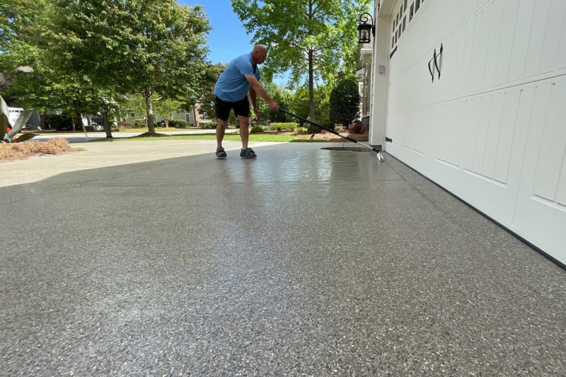 Driveway coating