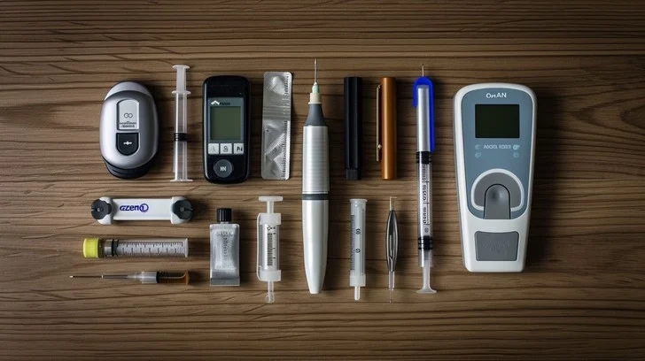 diabetes management tools stockcake