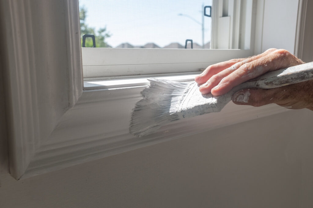painting window trim main image