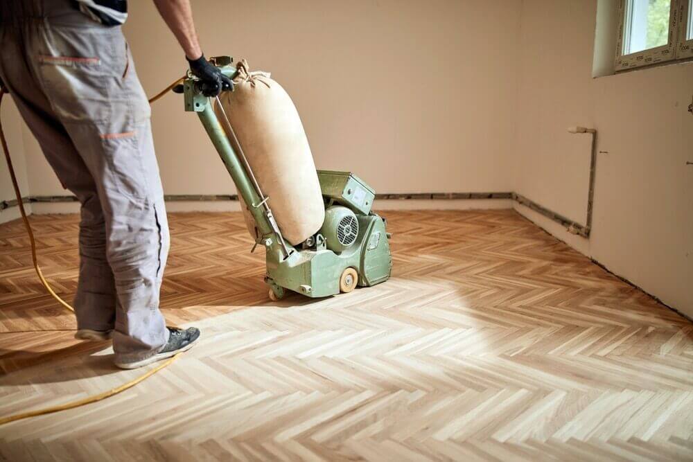 Parquet Wood Floor Restoration 2