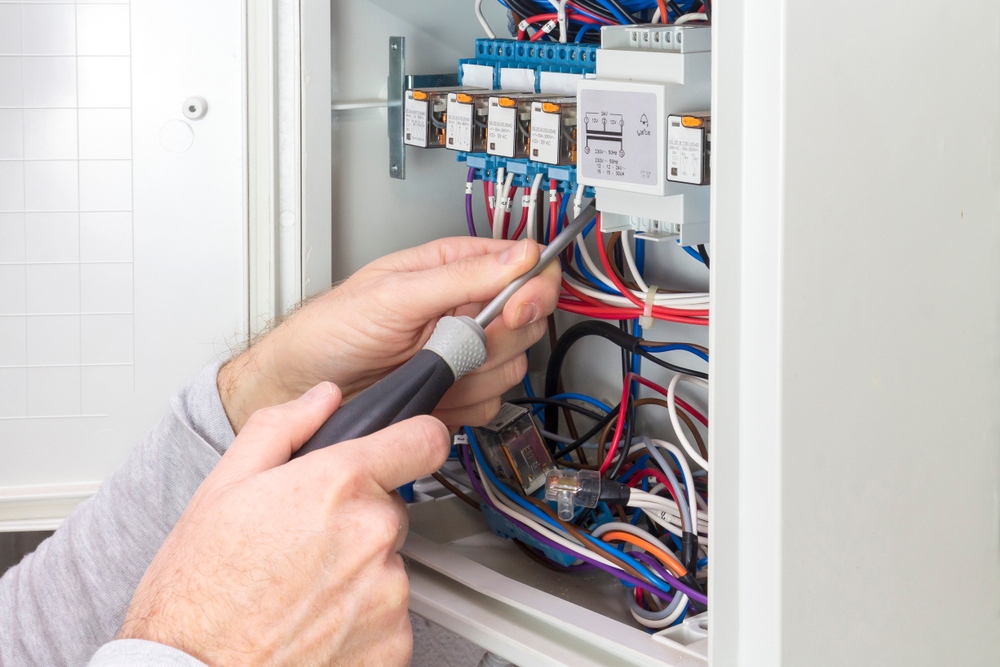 Electrical Panel Wires System Upgrade Photo