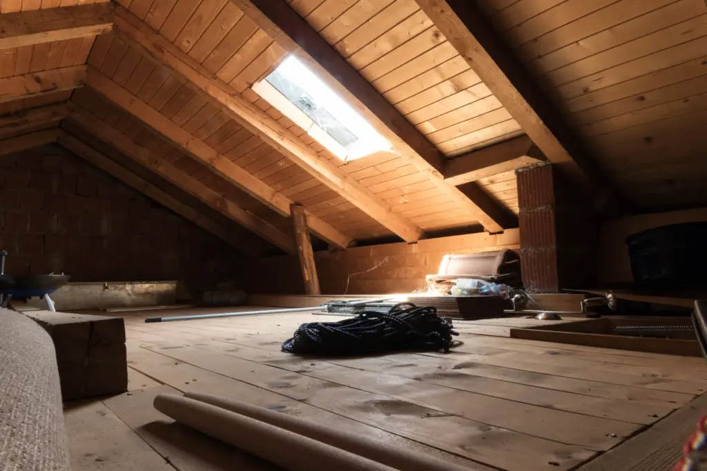 file photo attic room