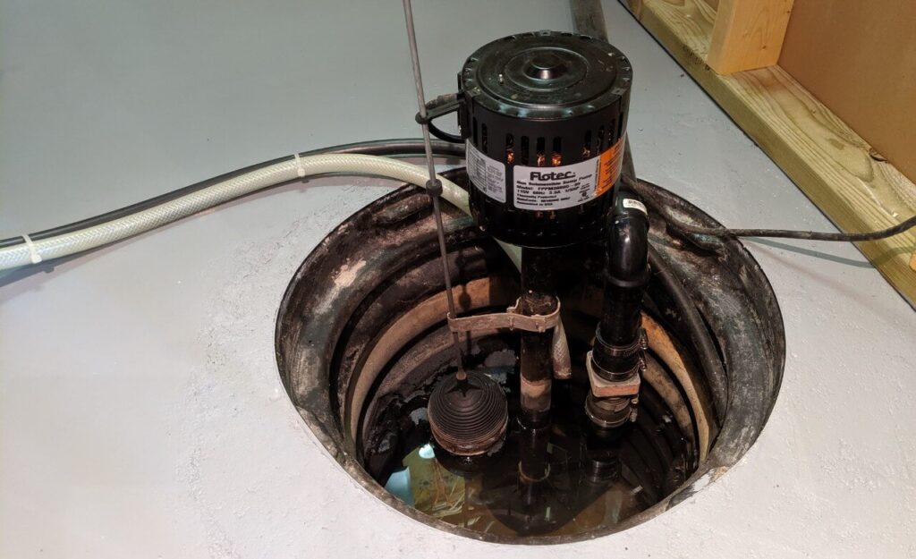 pedestal sump pump