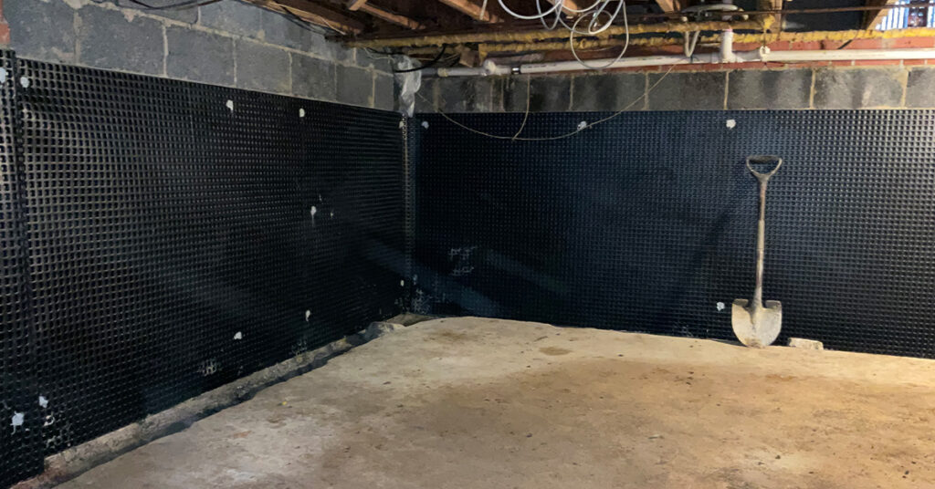 featured basement waterproofing