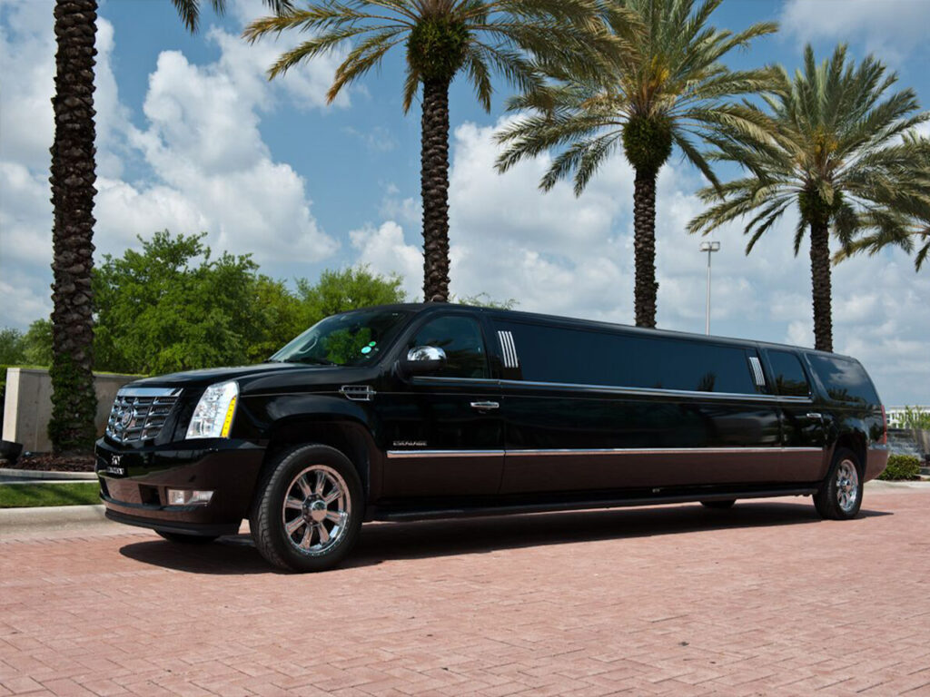 Cadillac Escalade limo dubai