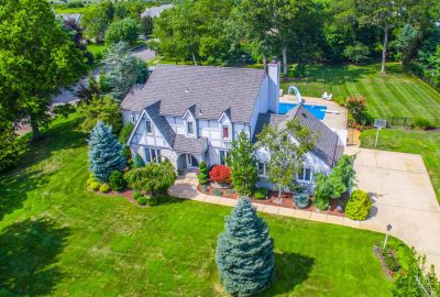 Aerial Photo of House for Sale (PRNewsfoto/DroneVideos.com)
